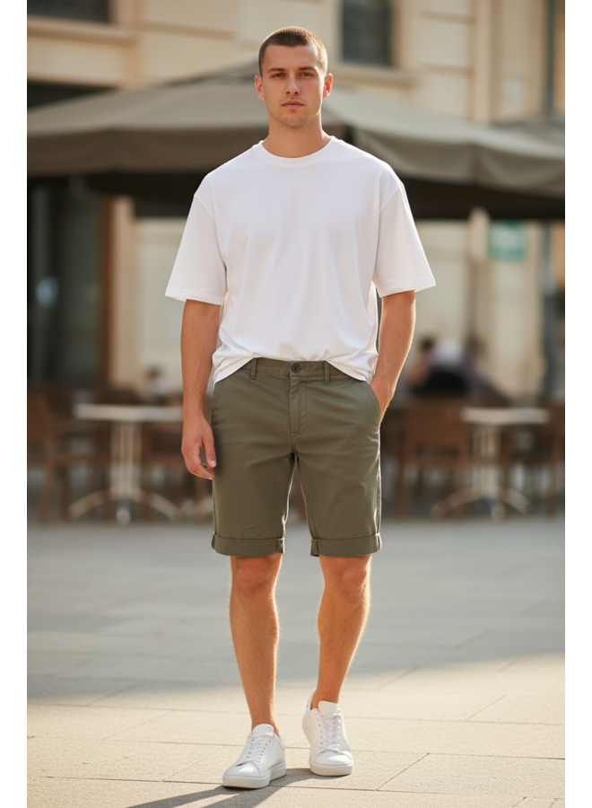 Mason's korte broek Torino donker groen