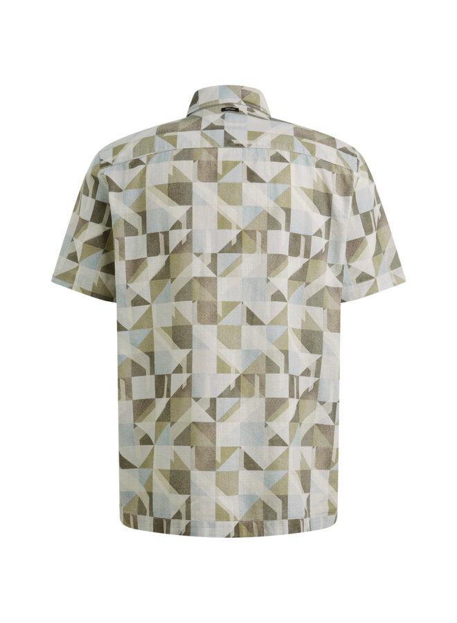 Vanguard overhemd korte mouw met all-over print