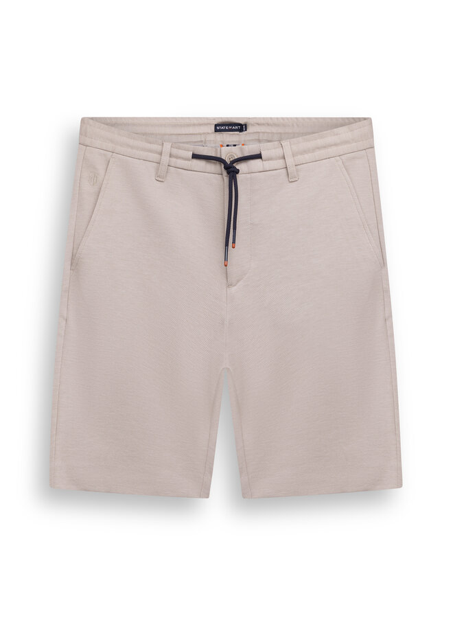 State of Art jersey short beige