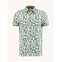 A Fish named Fred polo Floral print groen