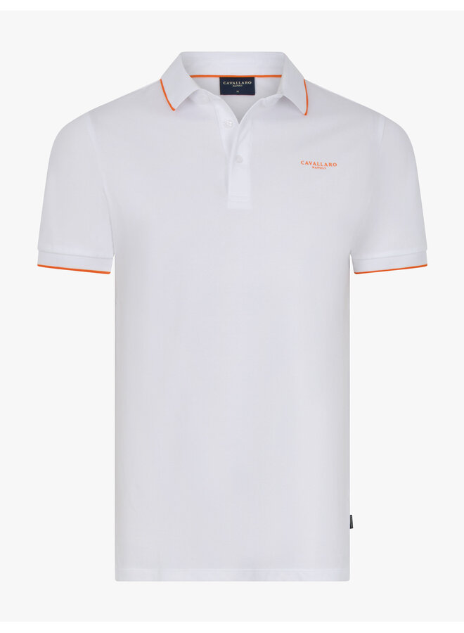Cavallaro Napoli WK polo white