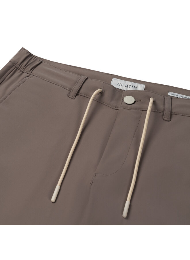 North84 Travel short met koortje Taupe