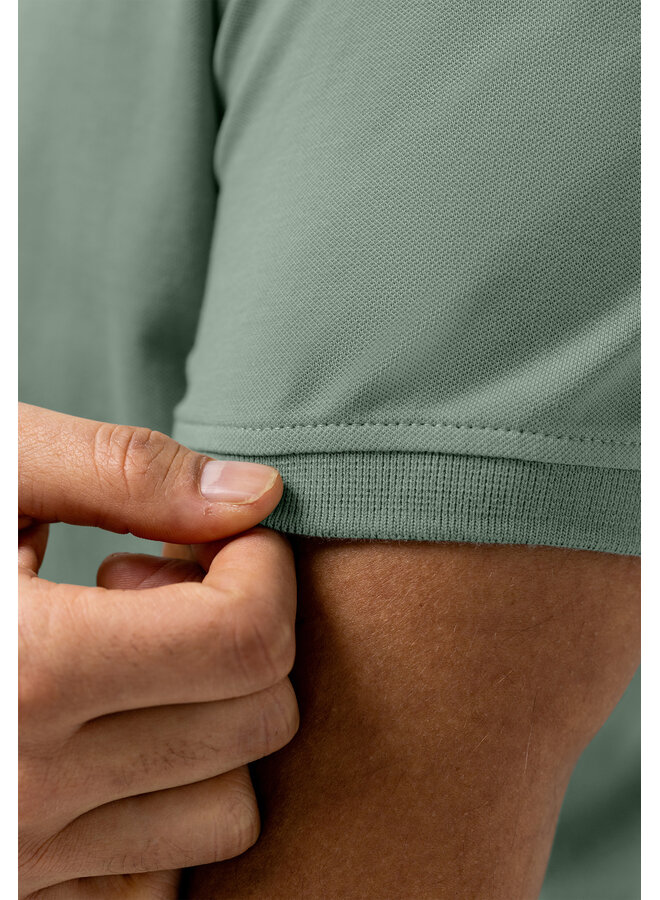 State of Art polo pique korte mouw groen
