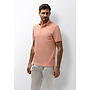 State of Art pique polo korte mouw peach