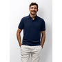 State of Art polo pique korte mouw navy