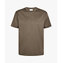 Profuomo t-shirt pima cotton taupe