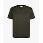 Profuomo t-shirt pima cotton dark green