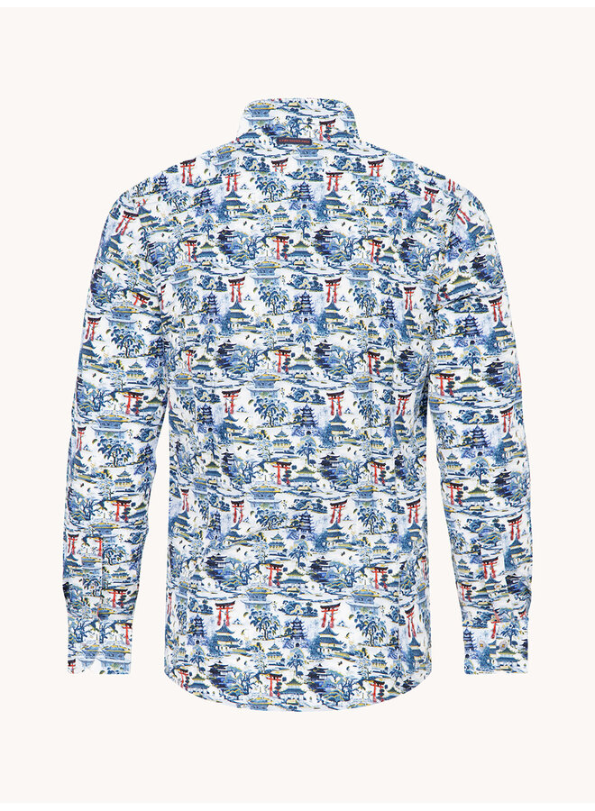 A fish named Fred Tokyo Trip shirt lange mouw