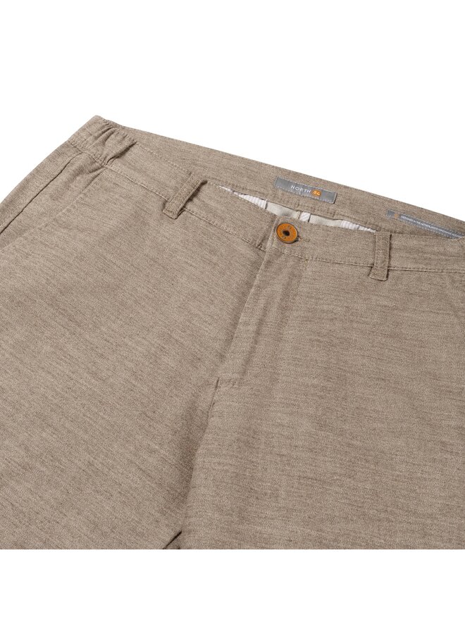 North 84 wol look chino beige lengte 34