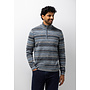 State of Art pullover met rits streepdessin