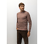 State of Art pullover ronde hals gemêleerde look dusty pink