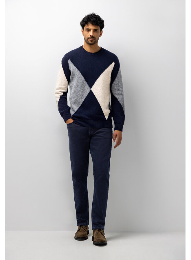 State of Art pullover ronde hals lamswol