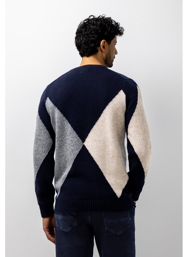 State of Art pullover ronde hals lamswol