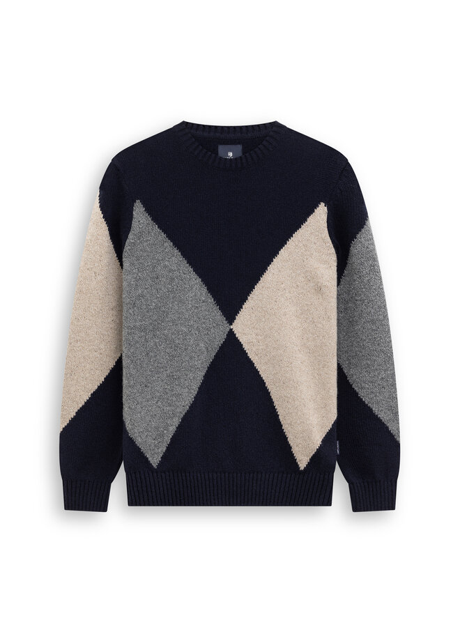 State of Art pullover ronde hals lamswol