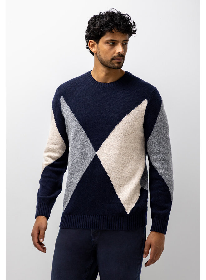 State of Art pullover ronde hals lamswol
