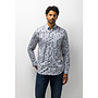 State of Art flanellen shirt print blauw