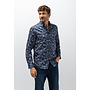 State of Art shirt all over print blauw