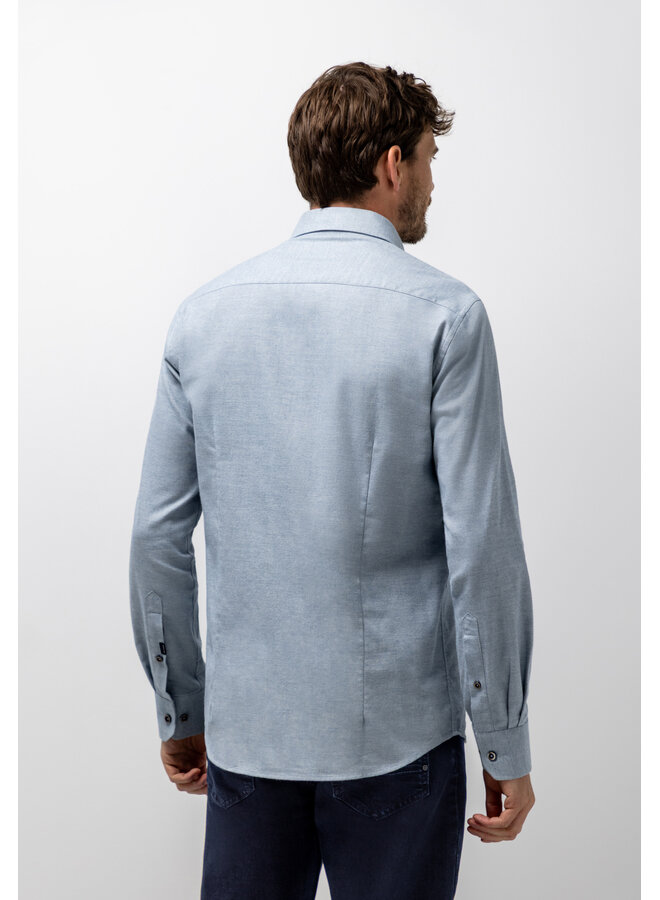 State of Art twill shirt lichtblauw