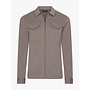 Cavallaro Zeradino overshirt taupe melange