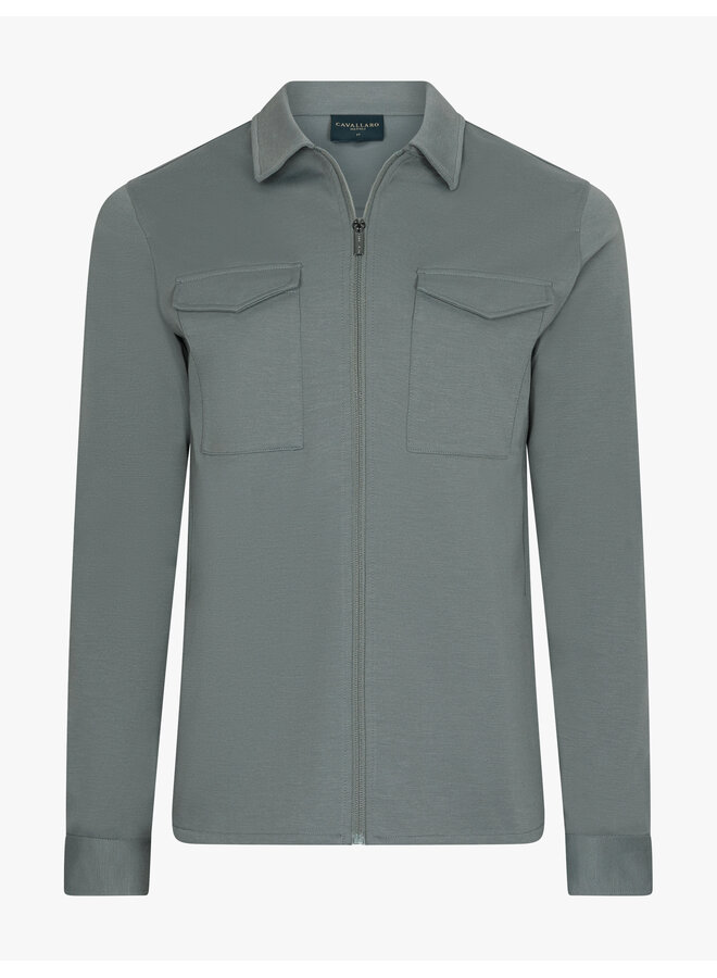 Cavallaro Zeradino overshirt mid green