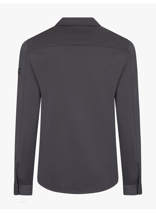 Cavallaro Zeradino overshirt antraciet grijs