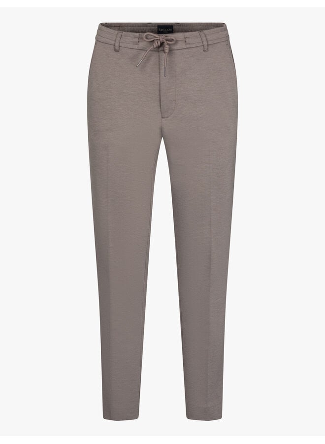 Zeradino pantalon taupe melange