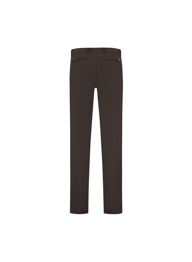 North 84 travelpant bonded kwaliteit Dark brown L32