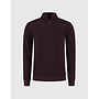 Saint Steve pullover half zip cas burgundy