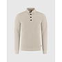 Saint Steve pullover met schipperskraag beige