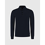 Saint Steve pullover met schipperskraag navy
