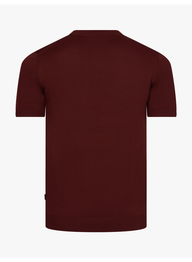 Cavallaro Napoli Milo Tee wine red