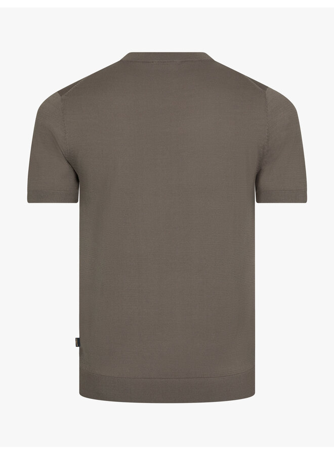 Cavallaro Napoli Milo Tee dark taupe