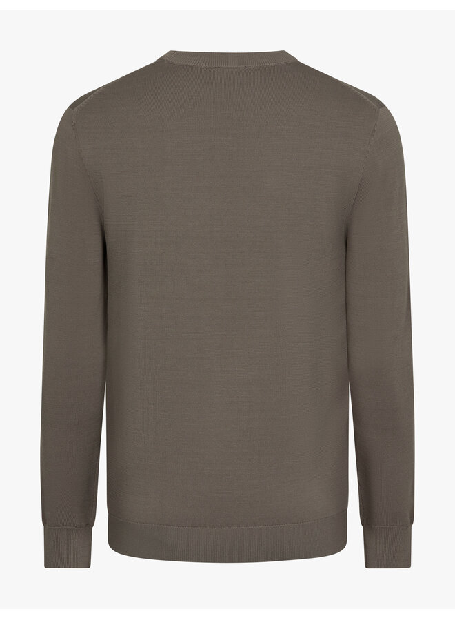 Cavallaro Milacio turtle neck pullover dark taupe