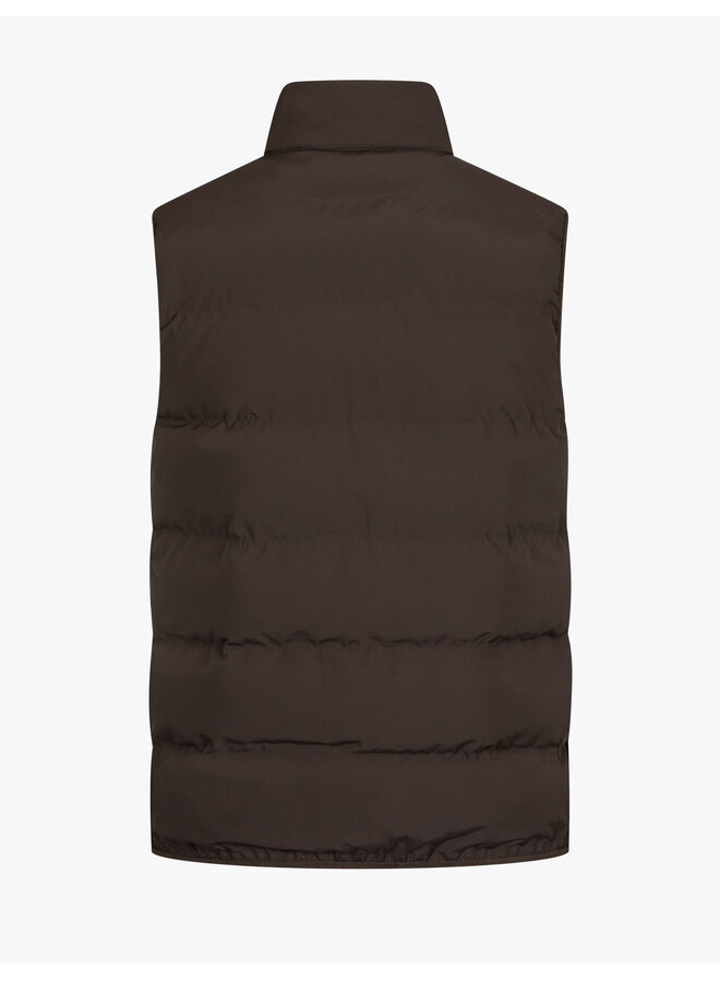 Cavallaro Cevigio bodywarmer dark brown