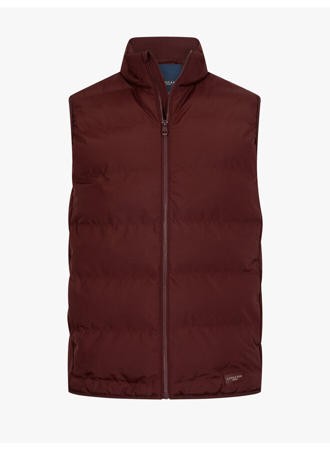 Cavallaro Cevigio bodywarmer wine red