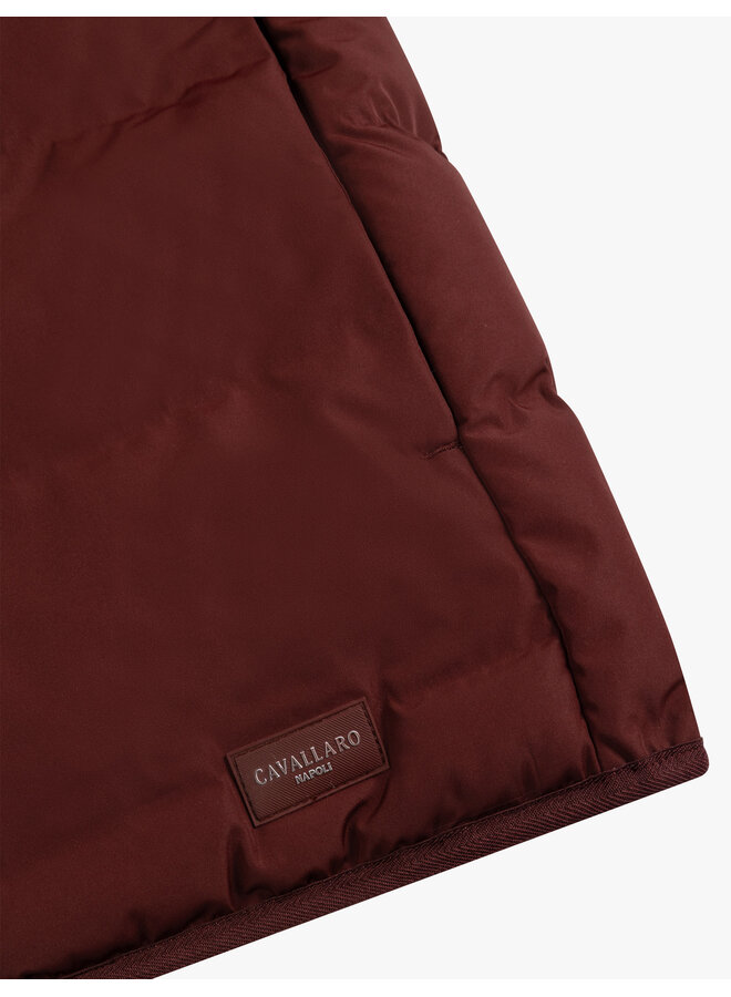 Cavallaro Cevigio bodywarmer wine red