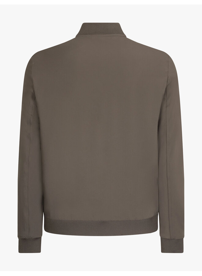Cavallaro Pavinzo bomber jacket dark taupe