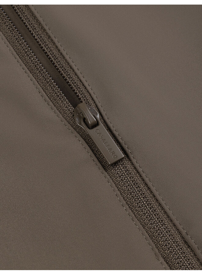 Cavallaro Pavinzo bomber jacket dark taupe