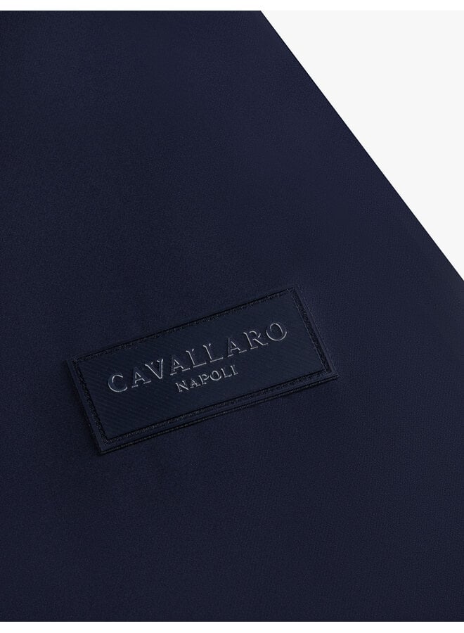 Cavallaro Pavinzo bomber jacket dark blue
