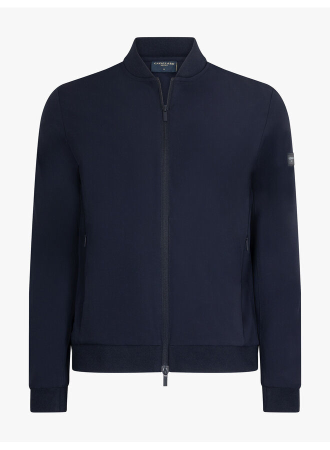 Cavallaro Pavinzo bomber jacket dark blue