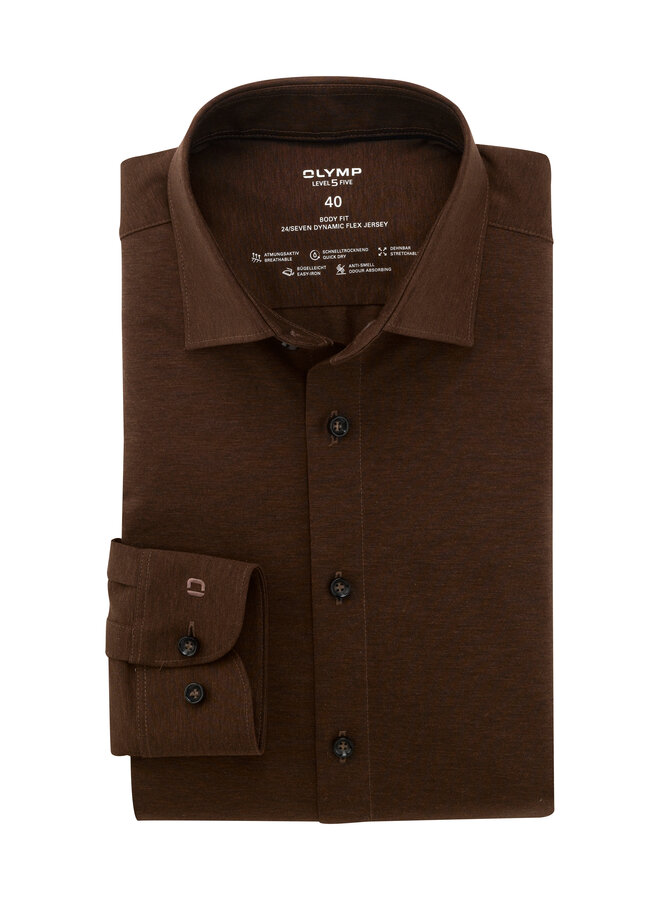 Olymp shirt level 5 Dynamic flex jersey bruin