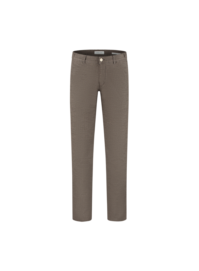 North 84 wollook chino visgraad bruin L32