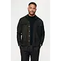Gentiluomo overshirt visgraad donkerbruin