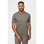 Gentiluomo gemerceriseerd t-shirt korte mouw taupe