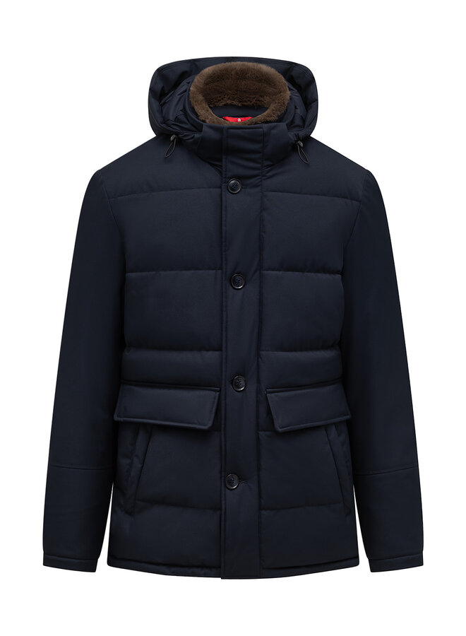 Winterjas Parka Bartolo dark navy