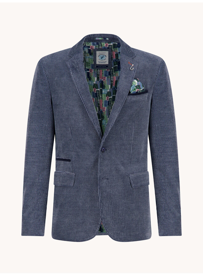 Colbert corduroy kwaliteit jeans blauw