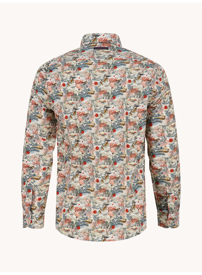A Fish named Fred shirt Fuji Dream off whte
