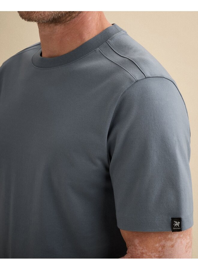 Vanguard t-shirt ronde hals jeansblauw