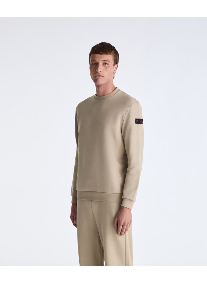 Peuterey Saidor sweater ronde hals beige
