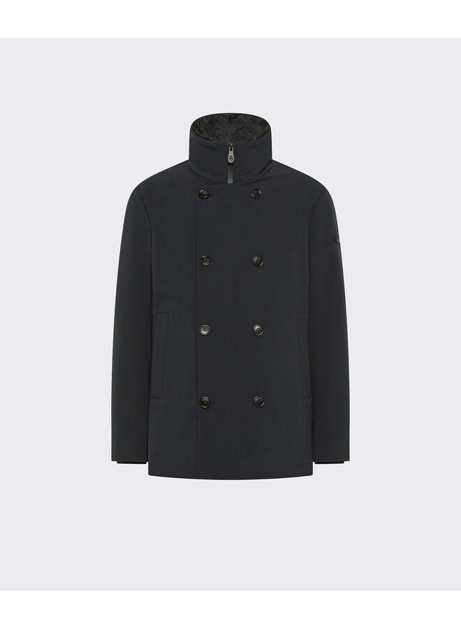 Peuterey double breasted winterjas Militao navy